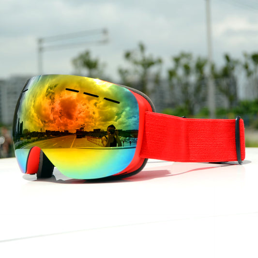 Ski Goggles Double Layers Anti-Fog UV400 Protection