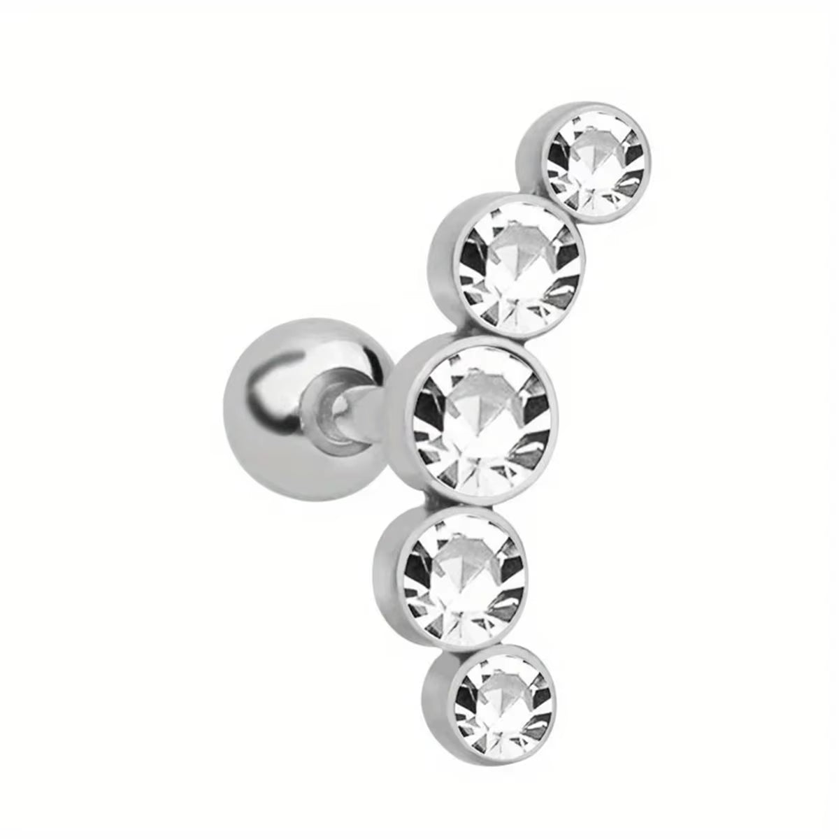 Stainless Steel Stud Tragus Earrings