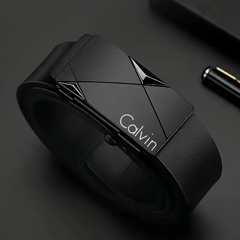 Stylish PU Leather Waist Belts