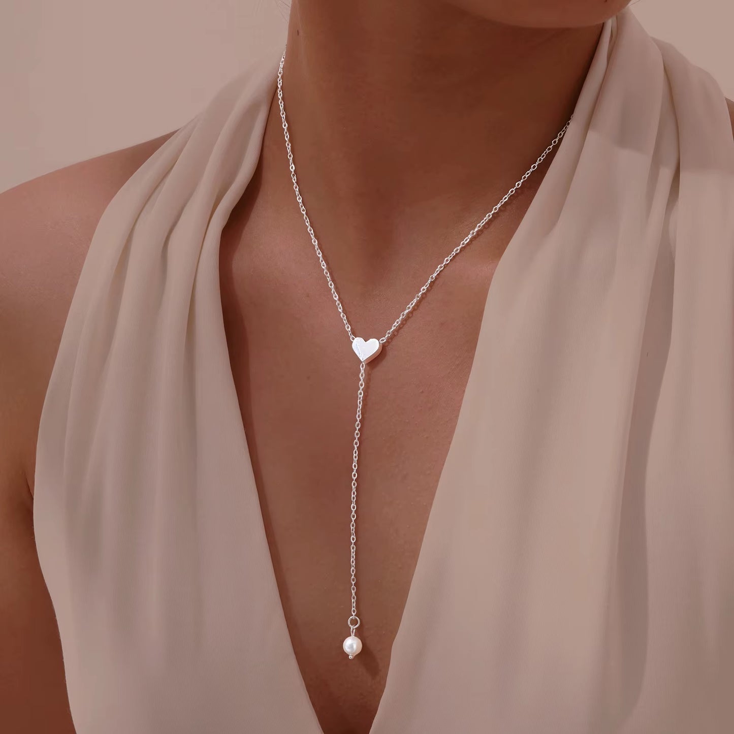 Heart Butterfly Charm Necklaces