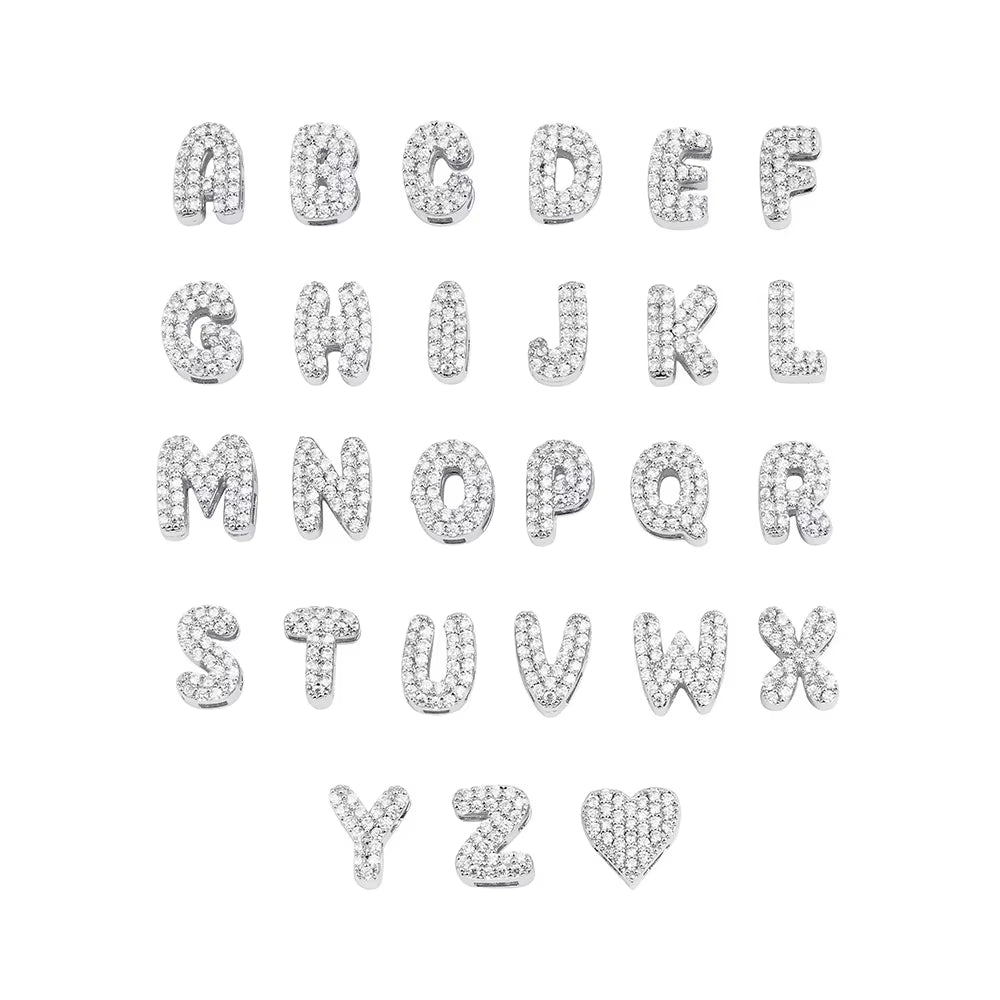 A-Z Tiny Initial Letter Pendant Necklace