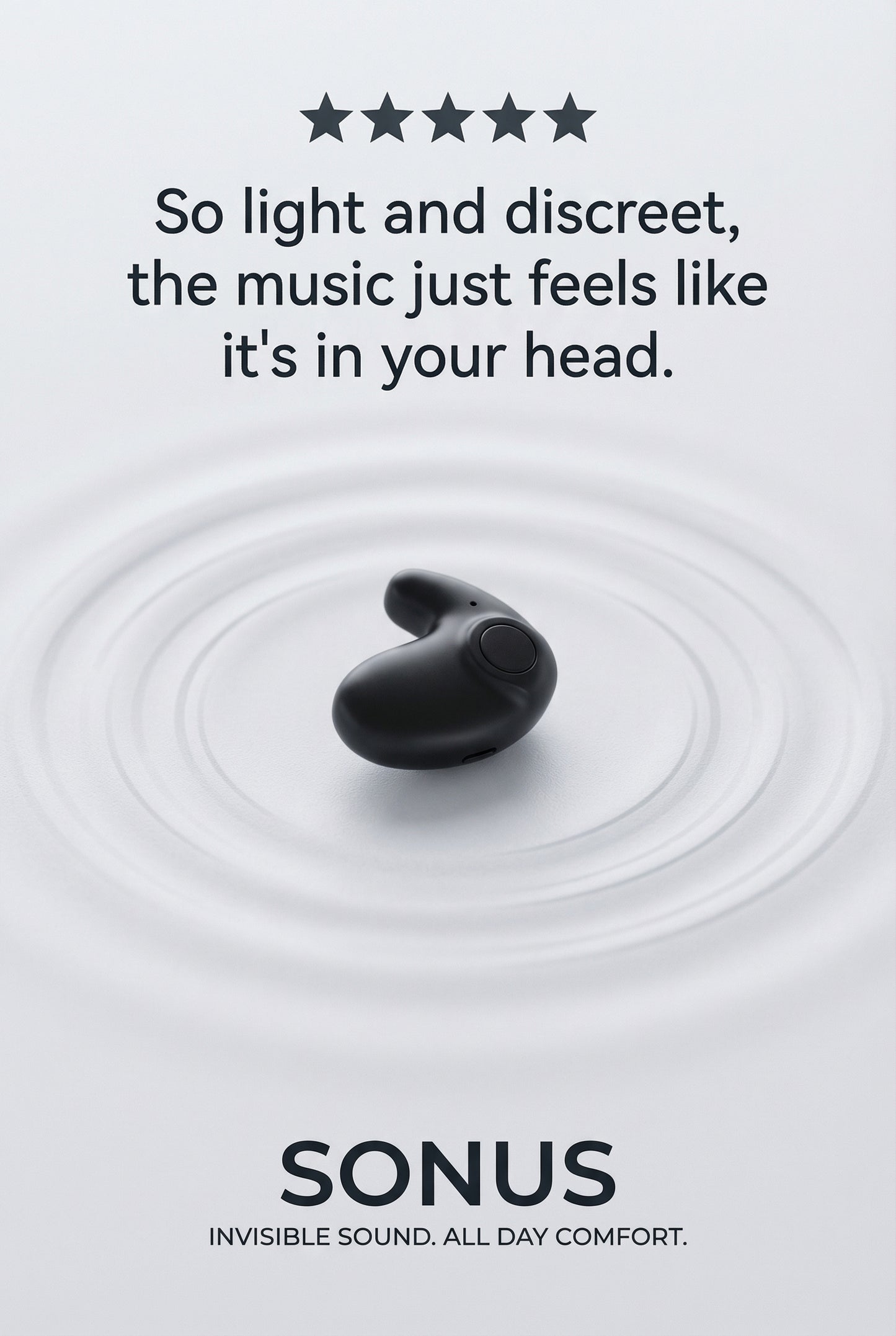 Invisible Mini Wireless Earbuds with Noise Reduction